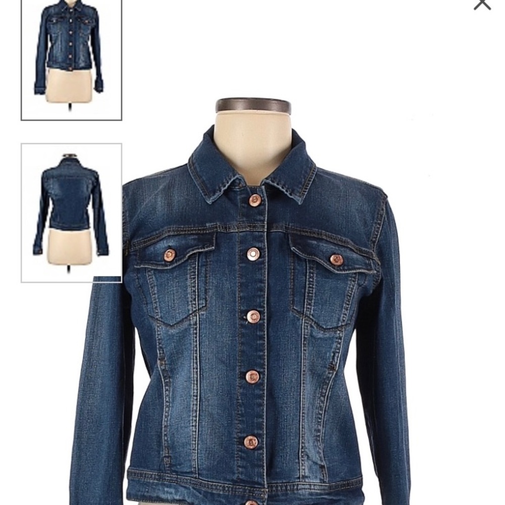Kenzie 6 button Jean Jacket